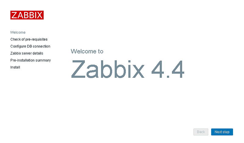 [Zabbix 시작 #3] Zabbix Application Setup 및 비밀번호 초기화 방법