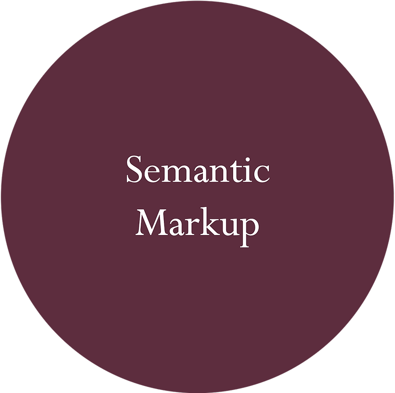 Semantic Markup, 시맨틱 마크업