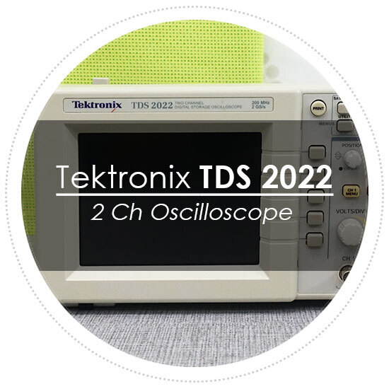[중고계측기] 중고 오실로스코프 텍트로닉스 Tektronix TDS2022 2CH 200 MHz Oscilloscope - 계측기 대여 렌탈