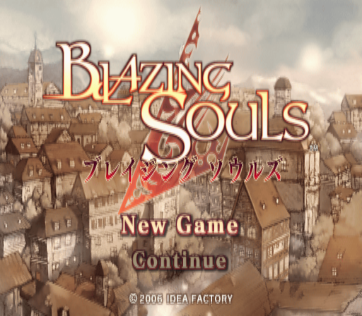 아이디어 팩토리 / 시뮬레이션 RPG - 블레이징 소울즈 ブレイジングソウルズ - Blazing Souls (PS2 - iso 다운로드)
