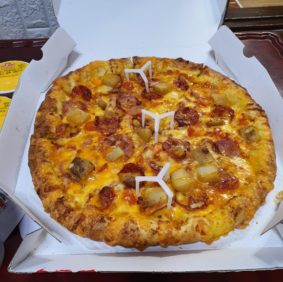 [배달음식] 파파존스 위스콘신 치즈 포테이토 피자 후기