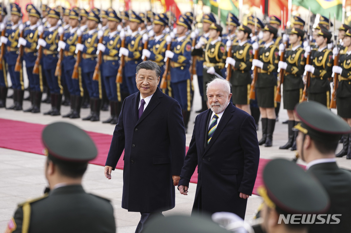 [전략] 브라질 룰라 대통령, 중국 정상외교