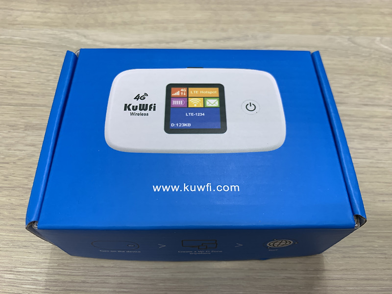 KuWfi LTE 라우터 데이터쉐어링 유심 이용 개인공유기 만들기