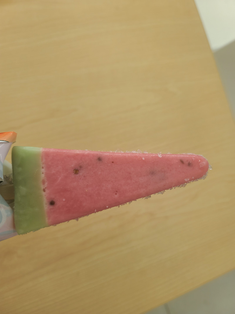 편의점아이스크림 추억의 왕수박바 구매후기