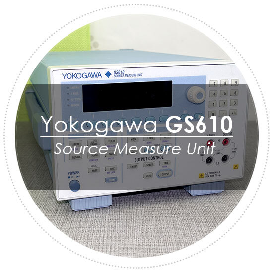 [중고계측기] 중고계측기 판매 대여 렌탈 요꼬가와 / Yokogawa GS610 SMU Source Measure Unit 소개합니다~