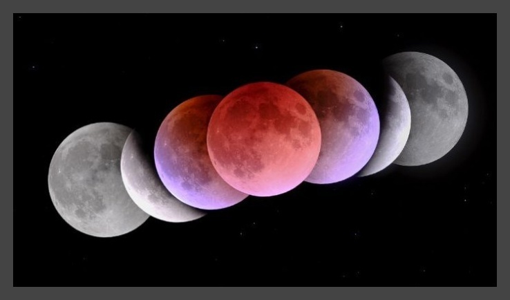 개기월식 관측 시간 주기 블러드문 붉은이유 천왕성 엄폐