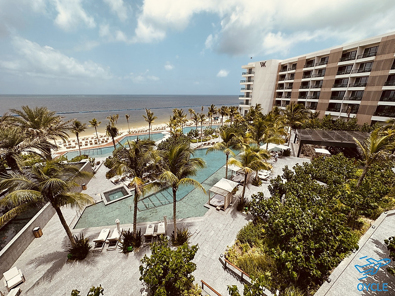멕시코 칸쿤 - 월도프 아스토리아 칸쿤 호텔 숙박 후기 객실, 룸서비스, 조식, 수영장 등 / Waldorf Astoria Cancun