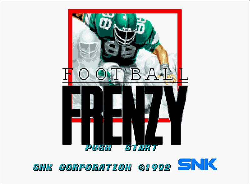 (SNK) 풋볼 프렌지 - フットボールフレンジー Football Frenzy (네오지오 CD ネオジオCD Neo Geo CD - iso 파일 다운로드)