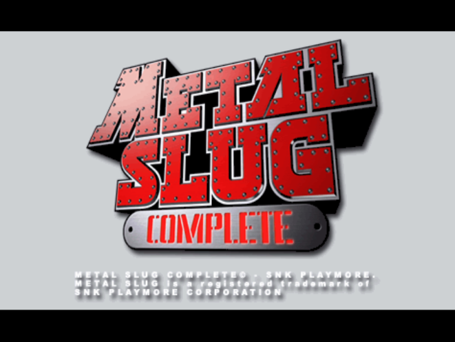 SNK 플레이모어 / 런앤건 - 메탈슬러그 컴플리트 メタルスラッグコンプリート - Metal Slug Complete (PS2 - iso 다운로드)