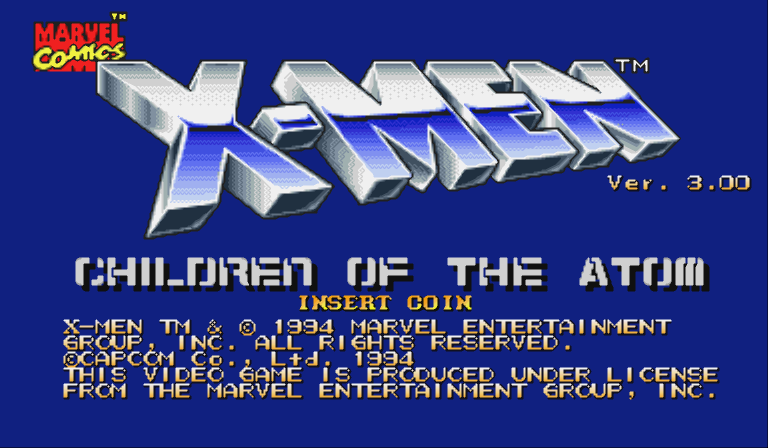 KAWAKS - 엑스맨 칠드런 오브 더 아톰 (X-Men Children of the Atom) 대전격투 게임 파일 다운