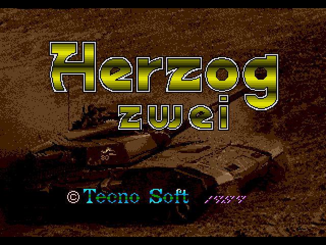 Herzog Zwei (메가 드라이브 / MD) 게임 롬파일 다운로드