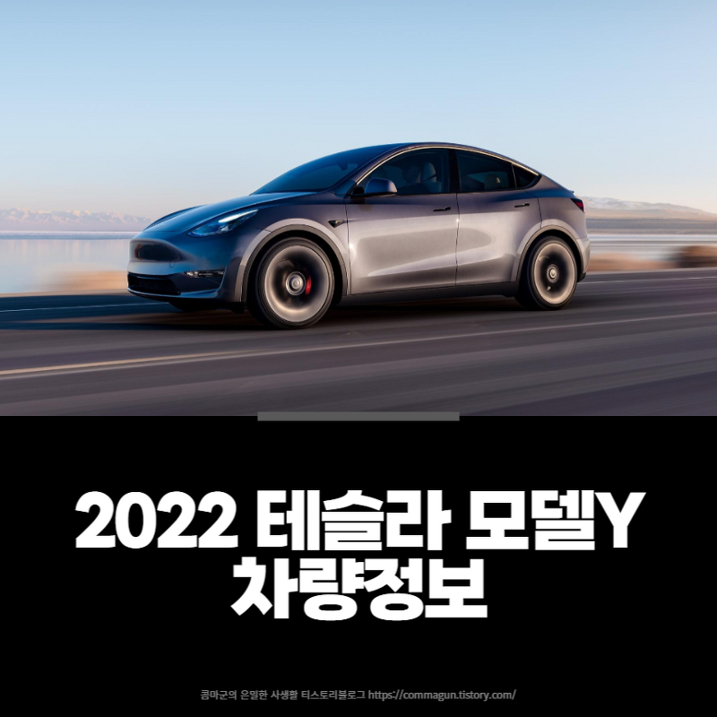 2022 테슬라 모델 Y TESLA MODEL Y 차량정보