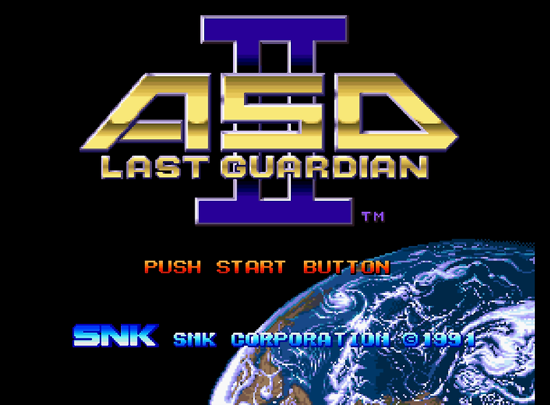 아소 2 라스트 가디언 - エー・エス・オーツー ラストガーディアン ASO II Last Guardian (네오지오 CD ネオジオCD Neo Geo CD)