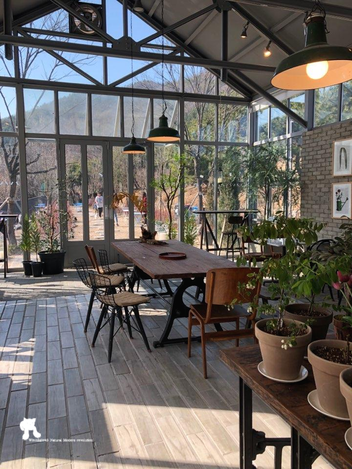 파머스대디 광주 퇴촌에 온실속의 카페, 식물원카페