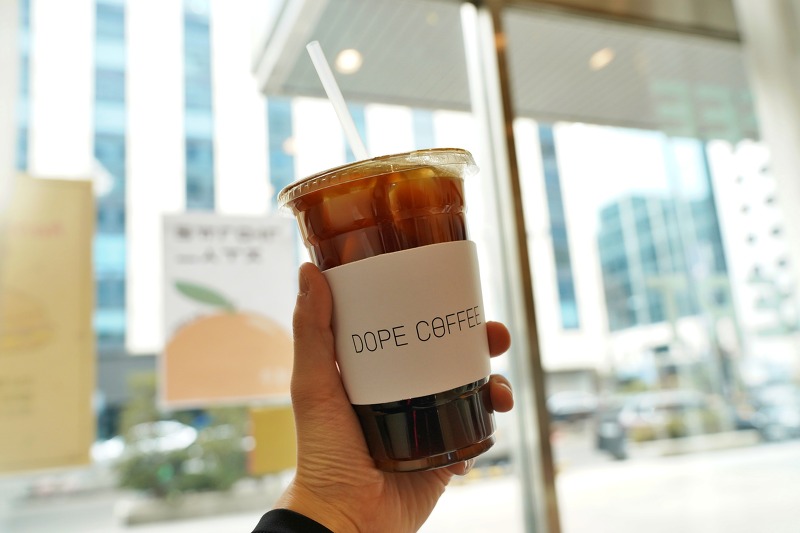 국회의사당역 카페 추천::원두를 고를 수 있는 커피 맛집 도프커피 서여의도점