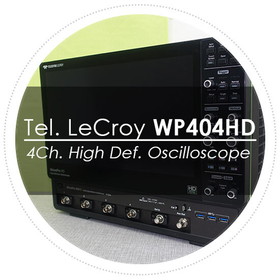 [중고계측기] Teledyne LeCroy 텔레다인 르크로이 WP404HD 4 GHz / 4Ch - WavePro High Definition Oscilloscope / 고화질 오실로스코프