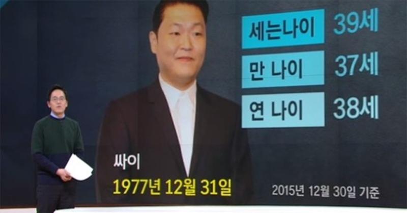 한국식 나이 폐지 추진
