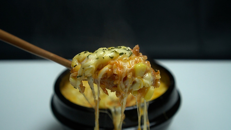 쯔양님도 감탄한 분식집 치즈밥 초간단 레시피