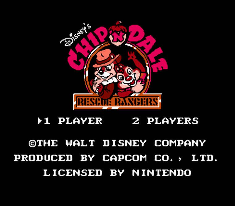 NES ROMS - Chip 'n Dale Rescue Rangers (EUROPE / 유럽판 롬파일 다운로드)