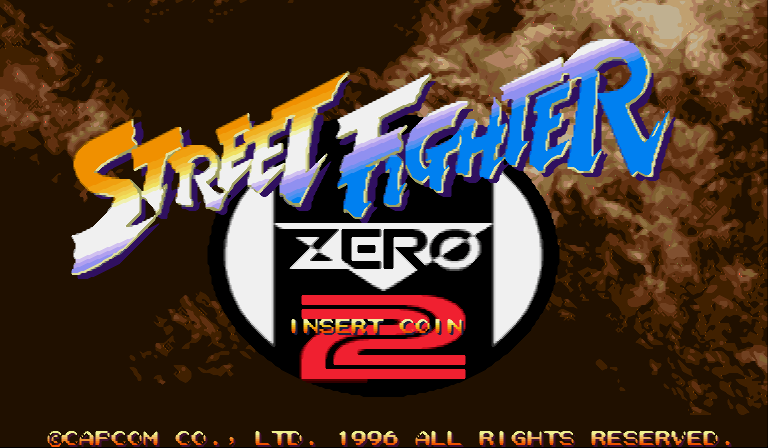 KAWAKS - 스트리트 파이터 제로 2 (Street Fighter Zero 2) 대전격투 게임 파일 다운