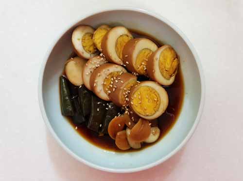 백종원의 계란장조림 ( braised eggs in soy sauce )