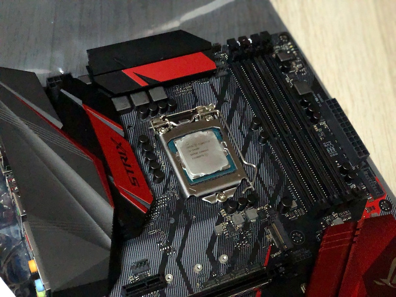 데스크탑 마이너 업그레이드 및 Z370 보드에서 9세대 인텔 CPU 인식시키기 - (ASUS ROG Z370-H 메인보드 ,지스킬 로얄램 업그레이드)