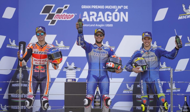 [MotoGP 아라곤 GP] 스즈키 알렉스 린스 시즌 첫 우승