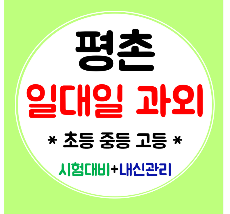 평촌 고등과외 영어 수학 초등과외 중학생 국어 학교내신 전문지도