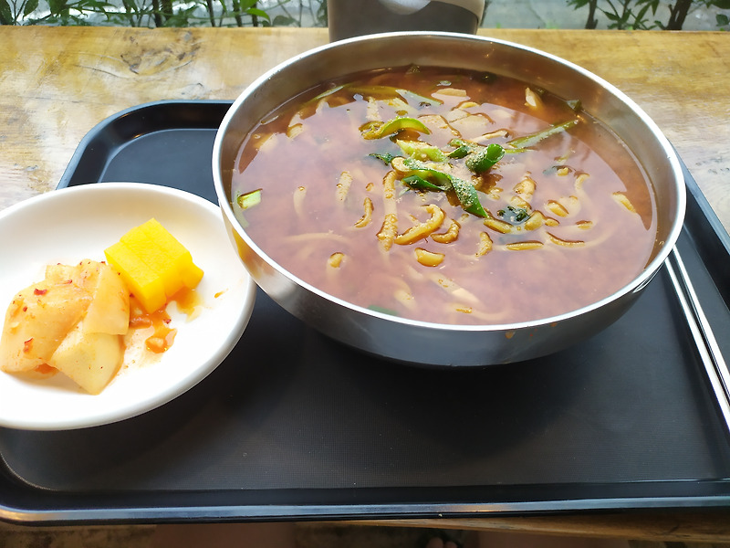 삼계동 돈까스 & 얼큰 수제비 맛집, 낭만멸치