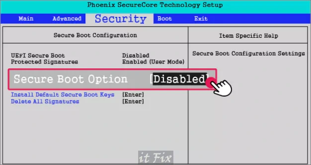 LG 노트북, 탭북 등에서 UEFI Secure Boot 활성화 하는 방법