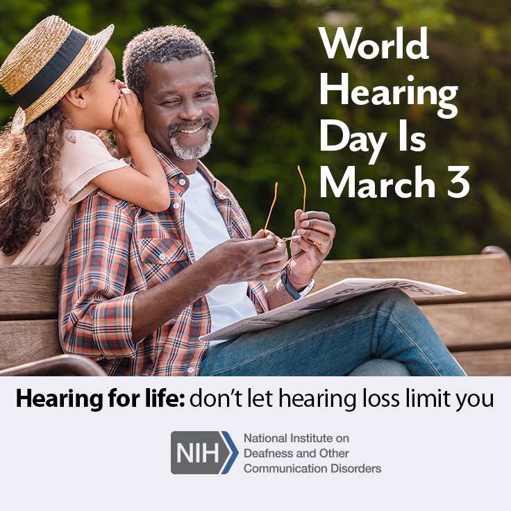 청력 건강관리는 전 세계적인 우선 순위입니다.