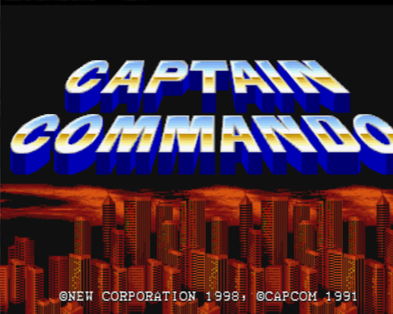 캡틴 코만도 - Captain Commando (PS1 BIN 다운로드)