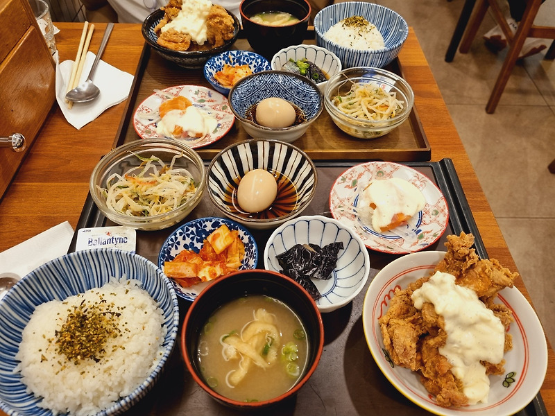 치킨 오반자이가 유명한 서울역 일본가정식 맛집, 죠우!(서울역 직장인 맛집, 동자동 직장인 맛집)