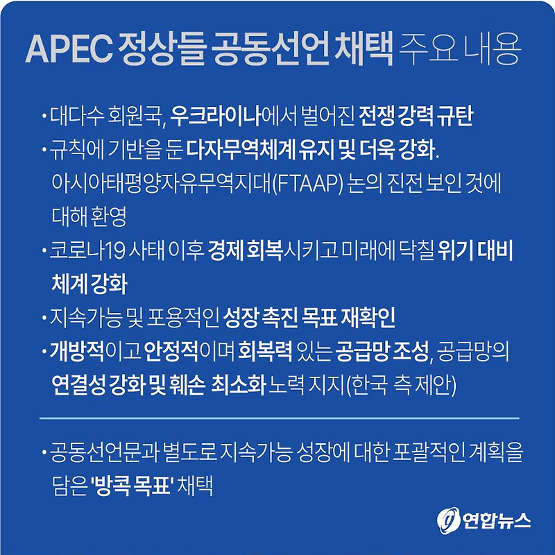 11월20일 일일증시/코인: APEC 정상 