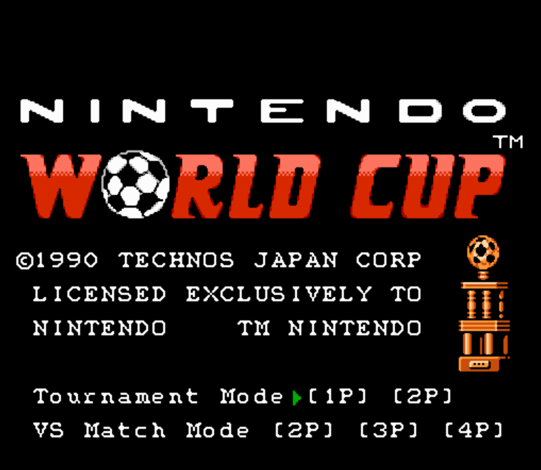 NES ROMS - Nintendo World Cup (EUROPE / 유럽판 롬파일 다운로드)