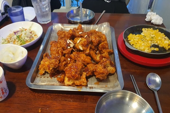 청주 우암동 내덕동 맛집 : 청주대 술집 정다운 닭발