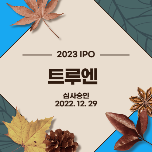 [2023년 IPO] 트루엔(TRUEN Co., Ltd.)