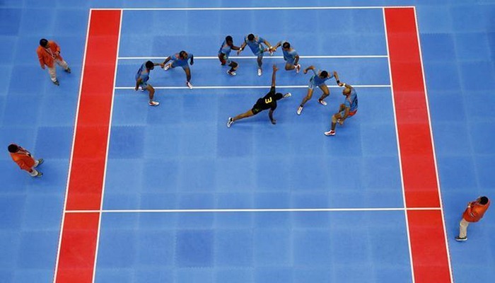 올림픽, 아시안게임 종목 인도 카바디 경기규칙