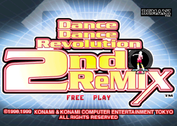 체감형 리듬게임 - 댄스댄스 레볼루션 2nd 리믹스 ダンス ダンス レボリューション セカンドリミックス - Dance Dance Revolution 2nd Remix