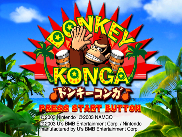 동키콩가 - Nintendo GameCube 일판 다운로드