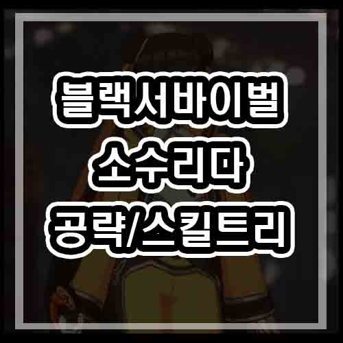 블랙서바이벌 영원회귀 리 다이린 - 소수리다 [캐릭터추천/공략/스킬트리/공략]