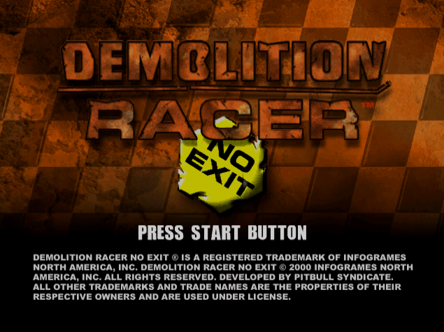 Demolition Racer No Exit 북미판 (드림캐스트 / DC CDI 파일 다운로드)