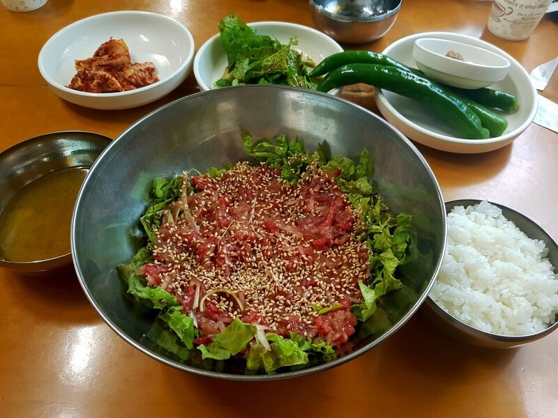 육회비빔밥 맛집 청도가마솥국밥