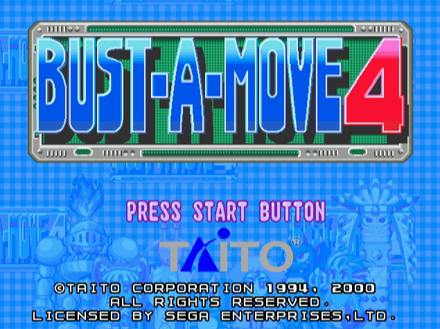 Bust-A-Move 4 북미판 (드림캐스트 / DC CDI 파일 다운로드)