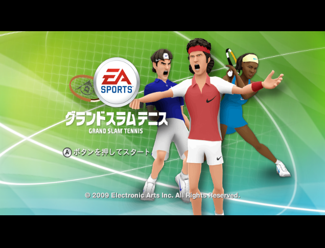 그랜드 슬램 테니스 - グランドスラムテニス (Wii - J - WBFS 파일 다운)