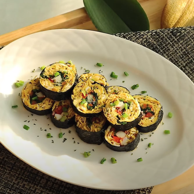 키토김밥 만들기 :: 맛있는 다이어트 요리, 밥없는 김밥 레시피