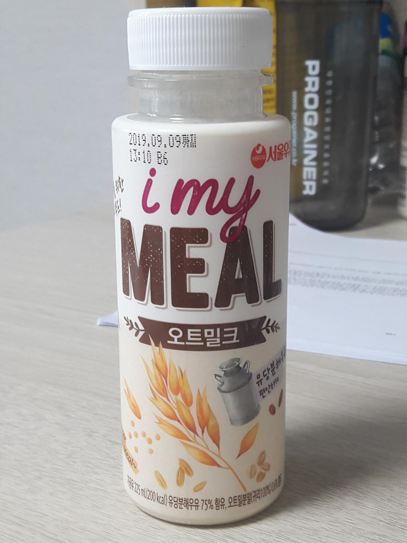 [우유 소믈리에] 서울우유 i my MEAL 오트밀크 먹어 봄