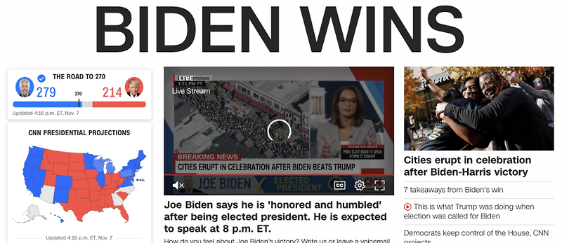미국대선 바이든 승리 (feat.그는 누구인가?)(Victoire de Joe Biden : 