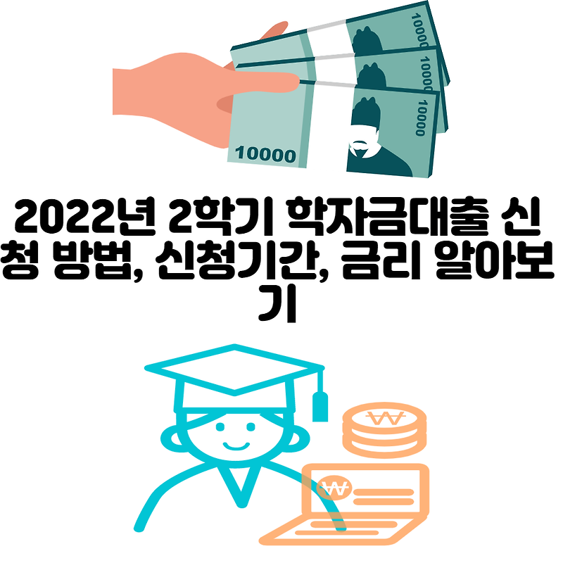 2022년 2학기 학자금대출 신청 방법, 신청기간, 금리 알아보기