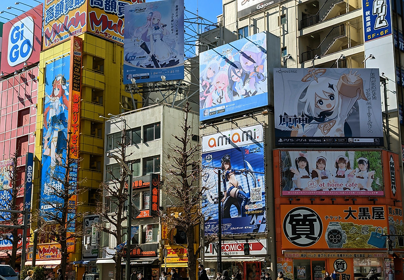 일본 도쿄 여행지 아키하바라 사진들 with 픽셀 7 프로 카메라 성능
